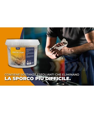  LUCCY LUCCY Professional Hand Paste for Workshops 5 Liters Extra Strong Granulated Hand Soap Hand Soap for Mechanical Workshops - Buy Online on GoSupps.com