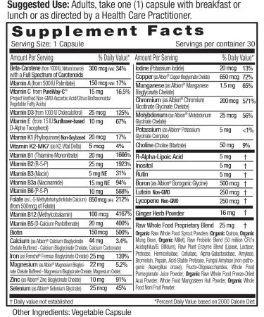Emerald Labs Bundle with Prenatal 1-Daily Multi (60 Veg Caps) & PureWay-C (90 Veg Caps) - Prenatal Multivitamin with Methylated Folate Iron & More* - Vitamin C Supplement with R-Alpha Lipoic Acid* - Buy Online on GoSupps.com