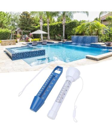 STARNOONTEK 2 PCS Floating Pool Thermometer with Lanyard Set Water Thermometer Aquarium for Spas Hot Tubs Aquariums & Fish Ponds - Buy Online on GoSupps.com