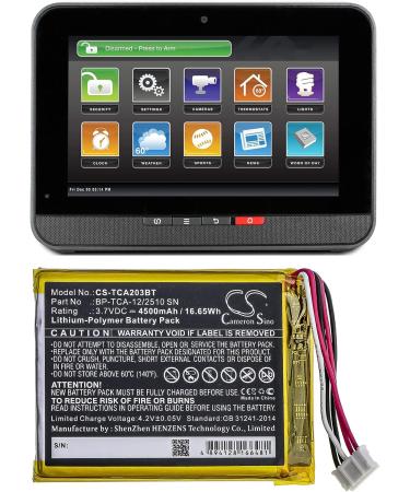 Replacement Battery for Technicolor TCA203 & TCA203COMG | 4500mAh 3.7V - BP-TCA-12/2510 - Buy Online on GoSupps.com
