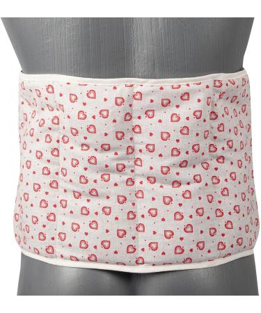 Large Heat Grain Pillow - Velcro Belt for Back & Loins | 135cm 7-Chamber Wheat Pillow - Country House Charm - Buy Online on GoSupps.com