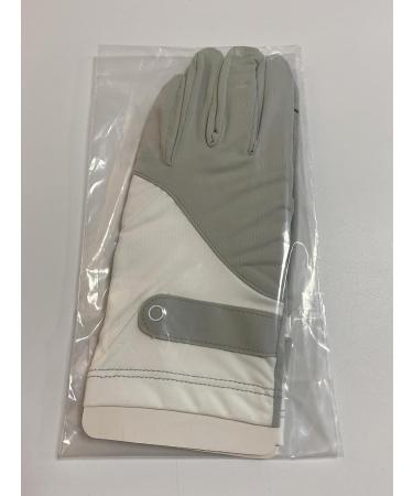 Newellsail Women's UV Sun Protection Full Finger Touchscreen Bicycle Gloves - Slipproof Summer Gloves for Outdoor Golf & Fishing (Gray White) - Buy Online on GoSupps.com