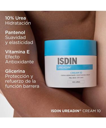 ISDIN UREADIN CREAM10 Nourishing Moisturizing Body Cream for Dry Skin Fast Absorption Deep Hydration 10% Urea 300ml - Buy Online on GoSupps.com