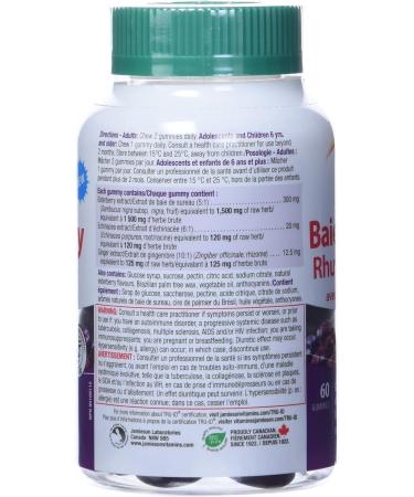 Jamieson Elderberry Cold and Flu Gummies - Buy Online on GoSupps.com