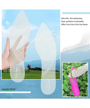 Canmore Bionic Non-Slip High Heel Insoles for Women - Waterproof & Breathable Silicone Inserts - Size 8-9/40 - Buy Online on GoSupps.com