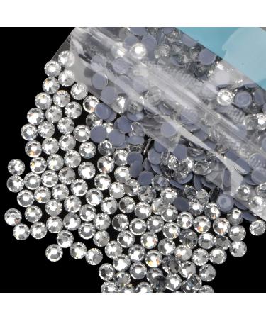 3000 Pcs Hot Fix Glass Flatback Rhinestones - Crystal Clear SS10 (3mm) - Buy Online on GoSupps.com
