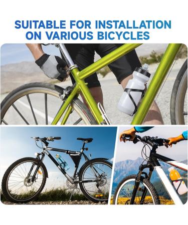Ultra Light Bicycle Bottle Holder - Hualong Carbon Drink Holder for Racing & MTB | 2 Pack Only 16g - Buy Online on GoSupps.com