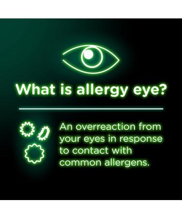 Visine Allergy Eye Relief Multi-Action Antihistamine & Redness Reliever Eye Drops with Pheniramine Maleate & Naphazoline HCl Eye Drop Treatment for Red Itchy Allergy Eyes  0.5 fl. oz - Buy Online on GoSupps.com