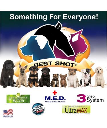 Best Shot Scentament Spa for Pets - Mango Maui Tearless Hypoallergenic Shampoo & Body Wash (1 Gallon) - Reduces Tear Stains Seasonal Facial Spa - Buy Online on GoSupps.com