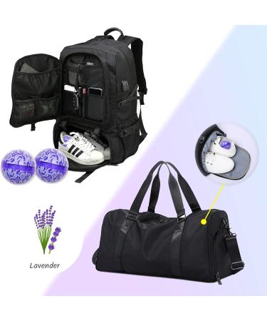 ECO-FUSED Deodorizing Balls for Sneakers Lockers Gym Bags - 8 Pack - Neutralizes Sweat Odor - Also Great for Homes Offices and Cars - Easy Twist Lock/Open Mechanism - Lavender Lavender (8 Pack) - Buy Online on GoSupps.com