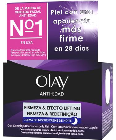Olay Anti-Edad Night Cream Efecto Lifting Facial Treatment - Buy Online on GoSupps.com