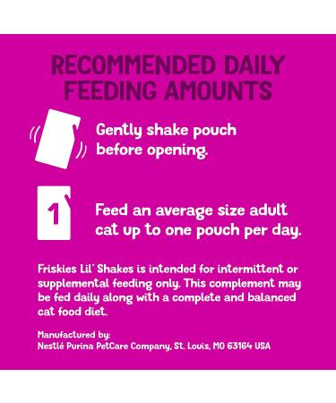 Purina Friskies Lil' Shakes Cat Food Topper Variety Pack - Chicken and Tuna - 18 Pouches - Buy Online on GoSupps.com