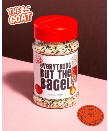 Everything But The Bagel Seasoning Jumbo 180g Shaker - All Purpose Gourmet Seasoning by The GOAT Seasoning Blends UK - Buy Online on GoSupps.com