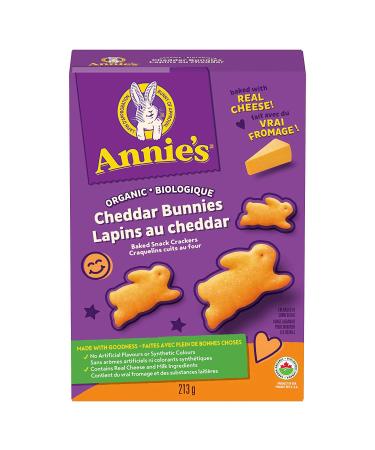 Annie's Homegrown Organic Cheddar Bunnies 213g/7.5oz - Imported from Canada - Buy Online on GoSupps.com