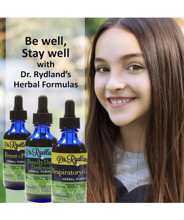 Dr. Rydland's Herbal Supplement for Fever & Pain Relief | KidsWellness Formula | PMS Body Aches & Headaches | 4 oz Bottle - Buy Online on GoSupps.com