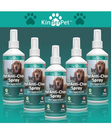 KinderPet Eco Anti Chew Bitter Apple Spray for Dogs Cats Stop Chewing Biting Barking Alcohol Free Formula Pet Puppies Dogs 250ml - Buy Online on GoSupps.com