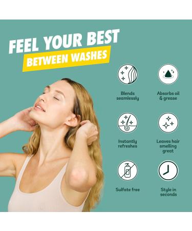 Batiste Dry Shampoo Original Fragrance Value Pack Refresh Hair and Absorb Oil Between Washes Waterless Shampoo for Added Hair Texture and Body Large Format 350 mL Original 350 ml (Pack of 1) - Buy Online on GoSupps.com