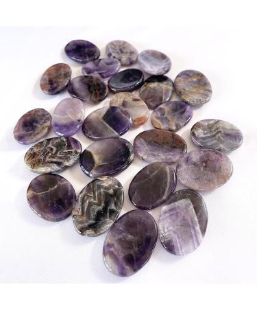 Amethyst Crystal Worry Stone - Stress Relief Gift for Birthday, Anniversary, Xmas - Buy Online on GoSupps.com