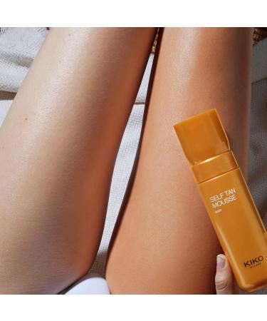 KIKO Milano Self Tan Mousse Body Self-Tanning Brightening And Moisturising Body Mousse With Hyaluronic Acid - Buy Online on GoSupps.com