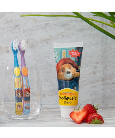 Paddington Bear Kids Toothpaste 75ml - Strawberry Flavour | Ages 3+ | Gentle Dental Care - Buy Online on GoSupps.com