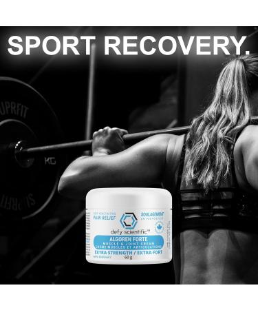 Defy Scientific Algoren Forte Extra Strength Pain Relief Cream (60g) - Pain-Blocking & Anti-inflammatory Suitable for Arthritis Neck Shoulder Hand Knee Back Muscle & Joint Pain Sport Injuries - Buy Online on GoSupps.com