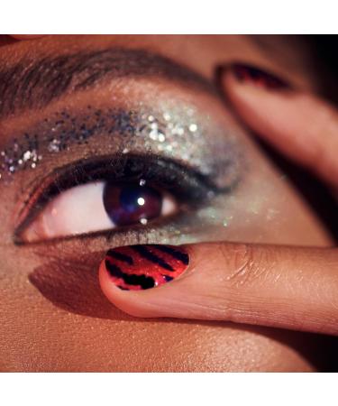 Color Street Prey-monition Nail Strips - Eat Prey Love, 16 Count (Pack of 1) Red & Orange - Buy Online on GoSupps.com