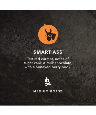 Kicking Horse Coffee - Smart Ass Blend Whole Bean 100% Arabica Coffee | Medium Roast | All Organic & Fairtrade | 850 g - Buy Online on GoSupps.com