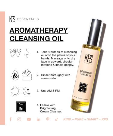 KPS Essentials Triple Cleansing Method - Deep Cleanse Brighten & Exfoliate | Oil Cream & Probiotic Toner for All Skin Types - Radiant & Refreshed Skin - Buy Online on GoSupps.com