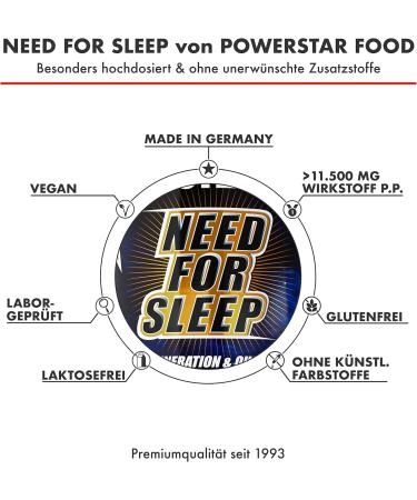 Need for Sleep 450g Powder - GABA Tryptophan & Amino Acids | Juicy Orange Flavor | German Quality | International Shipping - Buy Online on GoSupps.com