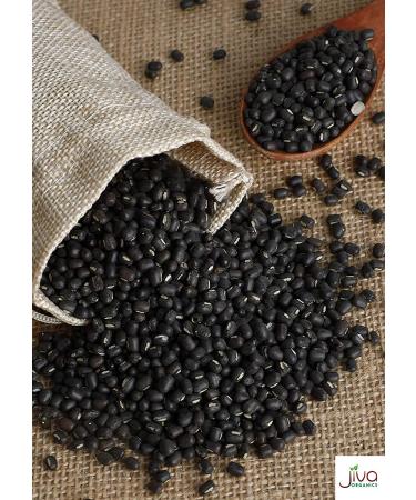 Jiva Organics Organic Urad Whole Black 2 lb Bag - Black Gram Daal - Pack of 1 - Buy Online on GoSupps.com