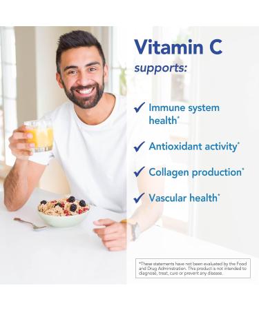 Patient One Vitamin C 1000 mg | Supplement to Support Immune System Health* | Lipid Matrix Plus Bioflavonoids for Enhanced Absorption | 90 Tablets - Buy Online on GoSupps.com