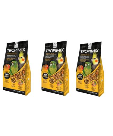 Tropimix Lovebird/Cockatiel Premium Formula 3 Pack(2 Pound)