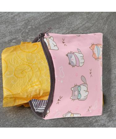 Sewoart 2-in-1 Well-Being Decorative Case & Makeup Bag for Women | Stylish Tampon Organizer & Breastfeeding Inserts Wallet | Ideal for Outdoors & Driving License Storage - Buy Online on GoSupps.com