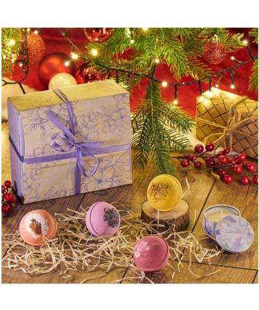 Robin Goods 5-Part Bathing Ball Set - Soy Wax Candle Gift Set for Relaxation | Perfect for Mother's Day Valentine's Day & Birthdays - Buy Online on GoSupps.com