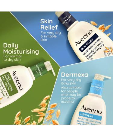 Aveeno Creamy Moist Oil 300ml - Nourishing Body Moisturizer - Buy Online on GoSupps.com