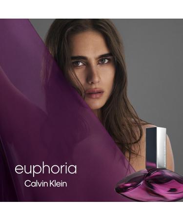 Calvin Klein Euphoria Eau de Parfum Chypre Women's Perfume With Notes of Pomegranate Black Orchid Lotus Blossom & Mahogany Wood Long Lasting Fragrance 1 Count (Pack of 1) - Buy Online on GoSupps.com