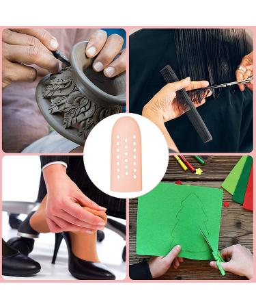 Nude Silicone Finger Caps - 20 Pcs Gel Finger Cots for Eczema, Wounds, Arthritis | Breathable Toe Sleeves for Protection and Healing - Buy Online on GoSupps.com