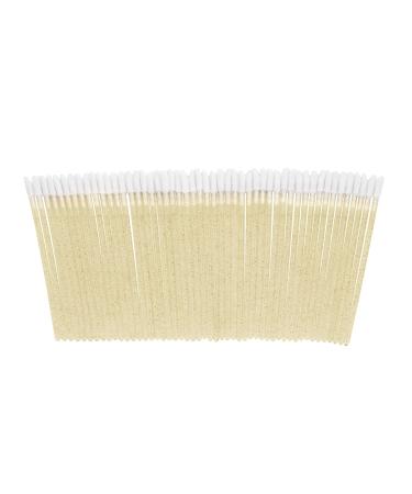 PROFICO Velour Lip & Eyelash Applicators - 50 Pcs Gold Glitter | Premium Quality & International Shipping - Buy Online on GoSupps.com