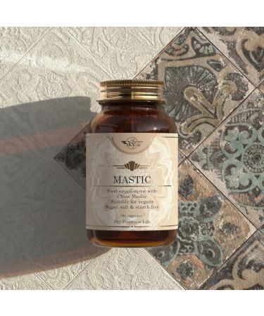 Sky Premium Life Chios Mastic Food Supplement - 120 Capsules - Buy Online on GoSupps.com