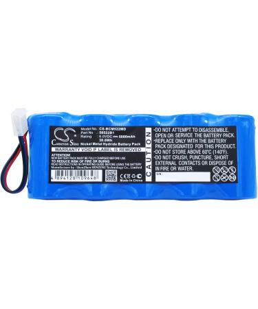 SPANN Battery Replacement for BCI 58450A1 Mini-Torr Plus & 6004 Blood Pressure Monitor | 58522B1 OM11509 6.0V - International Shipping Available - Buy Online on GoSupps.com