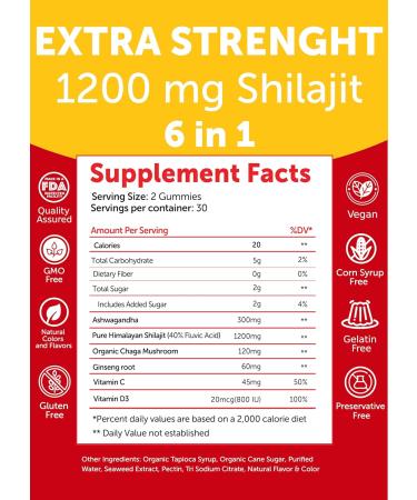 Lunakai USA Made Shilajit & B12 Extra Strength Gummies Bundle Energy Focus and Daily Wellness Vegan & Delicious - Buy Online on GoSupps.com