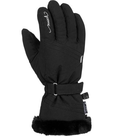 Reusch Unisex Youth Kids Gloves Stella R-Tex Xt - Warm Waterproof Breathable - Black/Silver - Buy Online on GoSupps.com