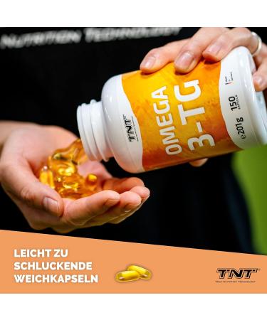 TNT Omega 3 - 1000 Capsules | 2760mg Fish Oil with EPA & DHA | High Potency & Lab Tested Supplements for Optimal Health - Buy Online on GoSupps.com