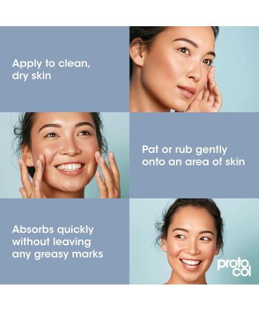 Proto-col - Miracle Balm Collagen and Vitamin E Moisturiser for Lips Skin and Face Soothes Chapped Lips and Dry Skin Fast Absorbing On The Go Vegan Relief with Hydrating Hyaluronic Acid (3ml) - Buy Online on GoSupps.com