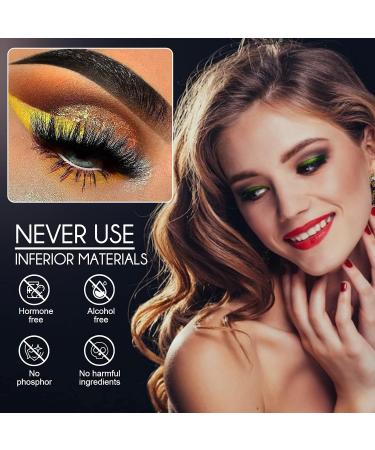 Reusable Eyeliner & Eyelash Stickers - Multicolored Makeup Tool for Role-Playing & Photo Parties | LSggtim - Buy Online on GoSupps.com