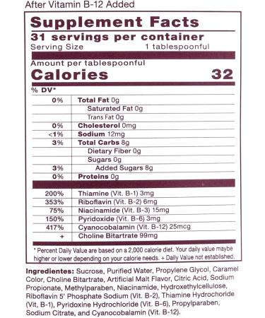 Almebex Plus B12 16 fl. oz - Newpharma INC - Fast-Acting Vitamin B12 Supplement - Buy Online on GoSupps.com
