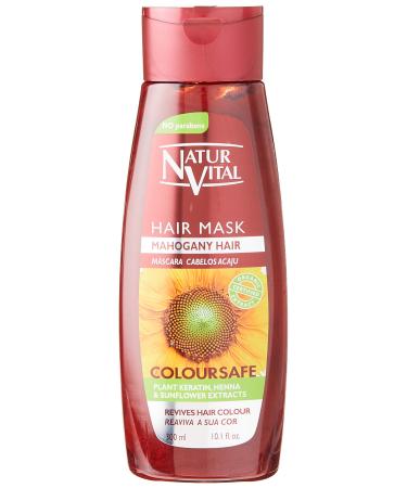 Colouring Hair Mask (Mahogany)- Repairs and Colours - 300 Ml/Natural & Organic.