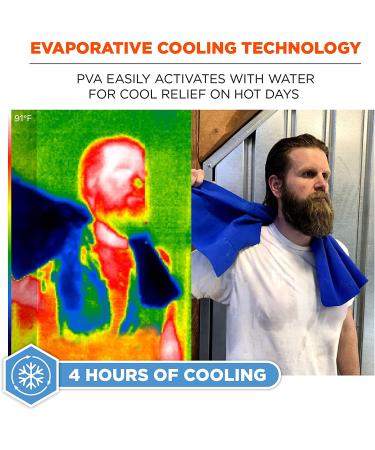 Ergodyne Chill Its 6602 Pink Cooling Towel - Long Lasting Cooling Relief - Buy Online on GoSupps.com