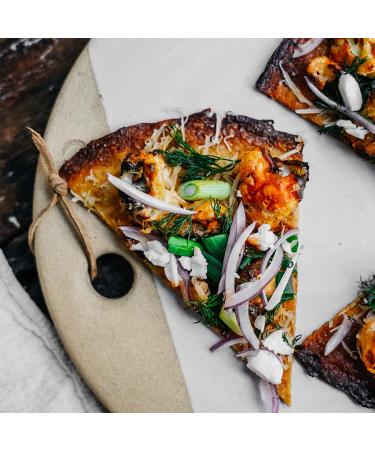 Cali'flour Foods Plant-Based Pizza Crust - Italian, Keto Friendly, Low Carb | 3 Boxes, 6 Crusts, Gluten & Grain Free - Fresh Cauliflower Base 9.75oz (Pack of 3) - Buy Online on GoSupps.com