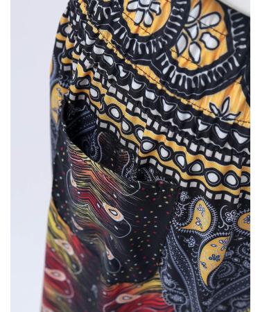 Yeeye Kids Girls Black Bohemian Harem Pants - Size 3-5 | Smocked Baggy Boho Trousers for Yoga, Dance & Pilates - Buy Online on GoSupps.com